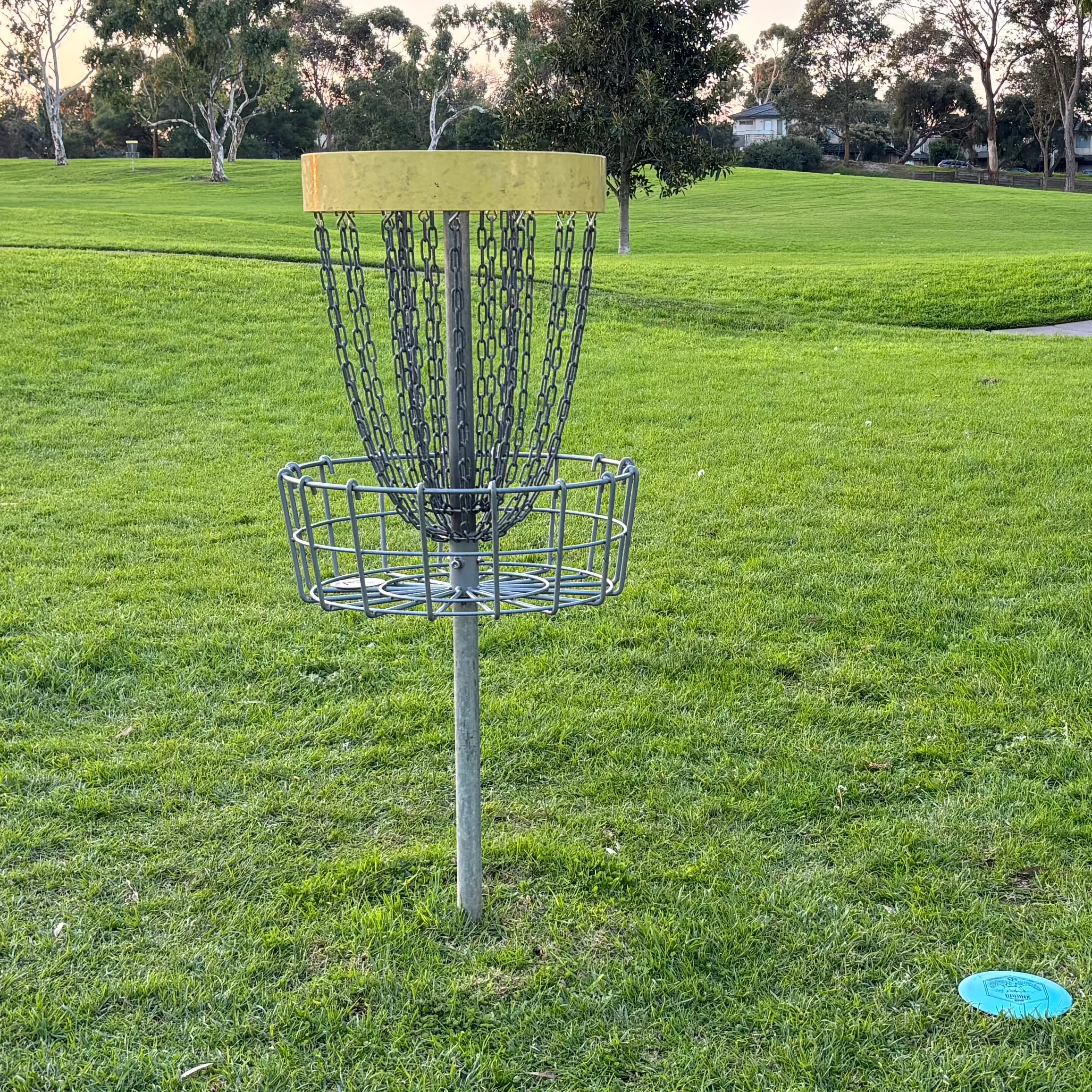 disc golf basket