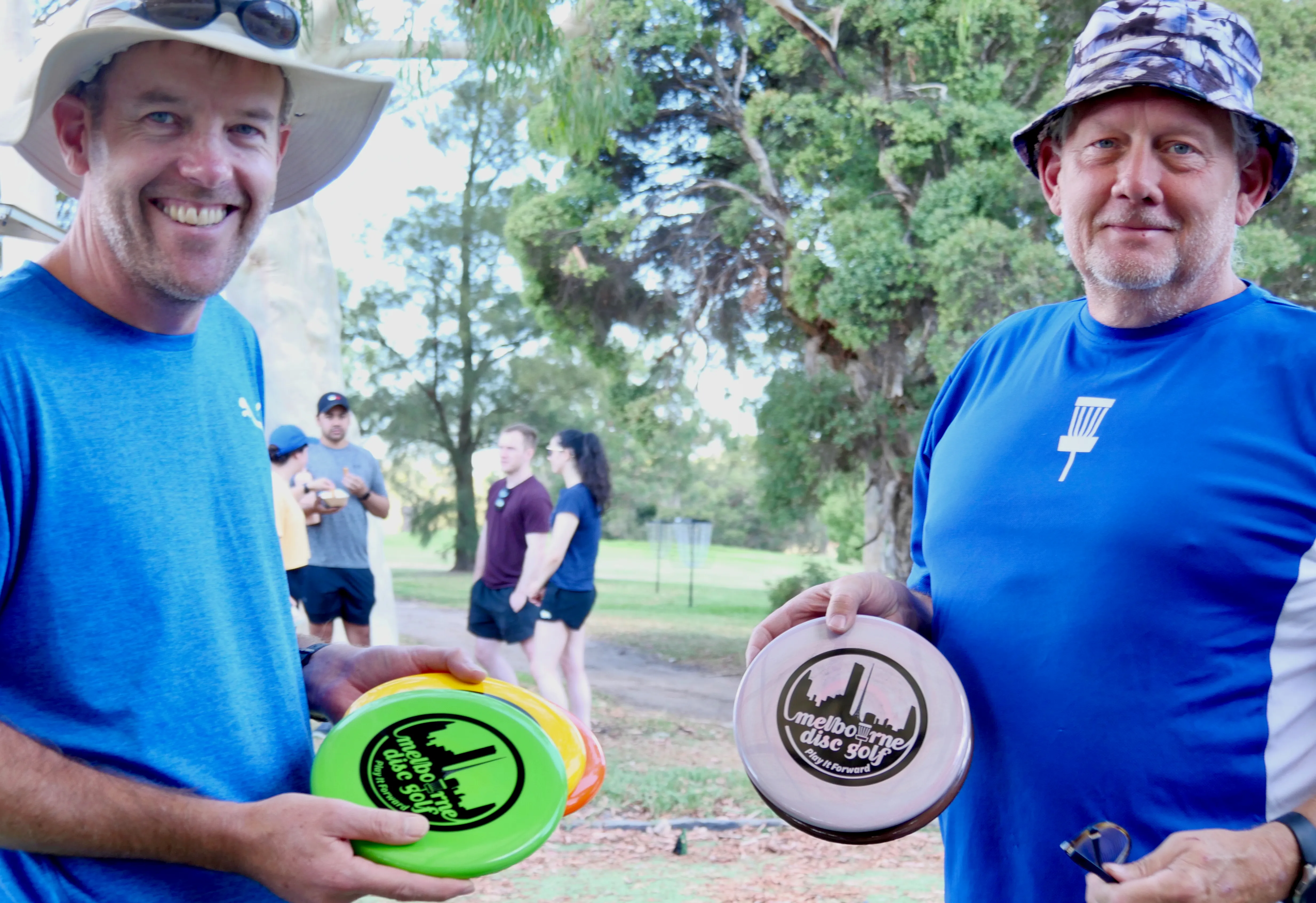 Mike and Jeff playing it forward