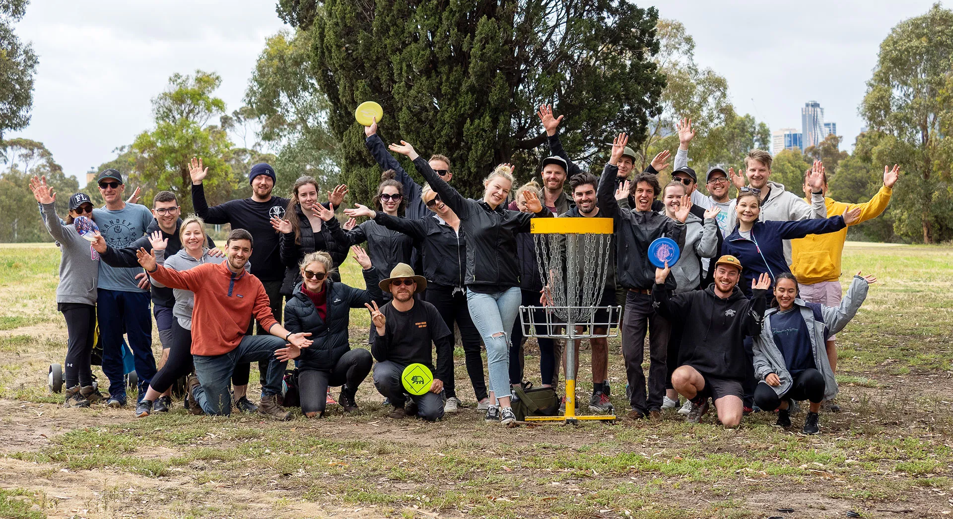 MDGC members at Royal Park